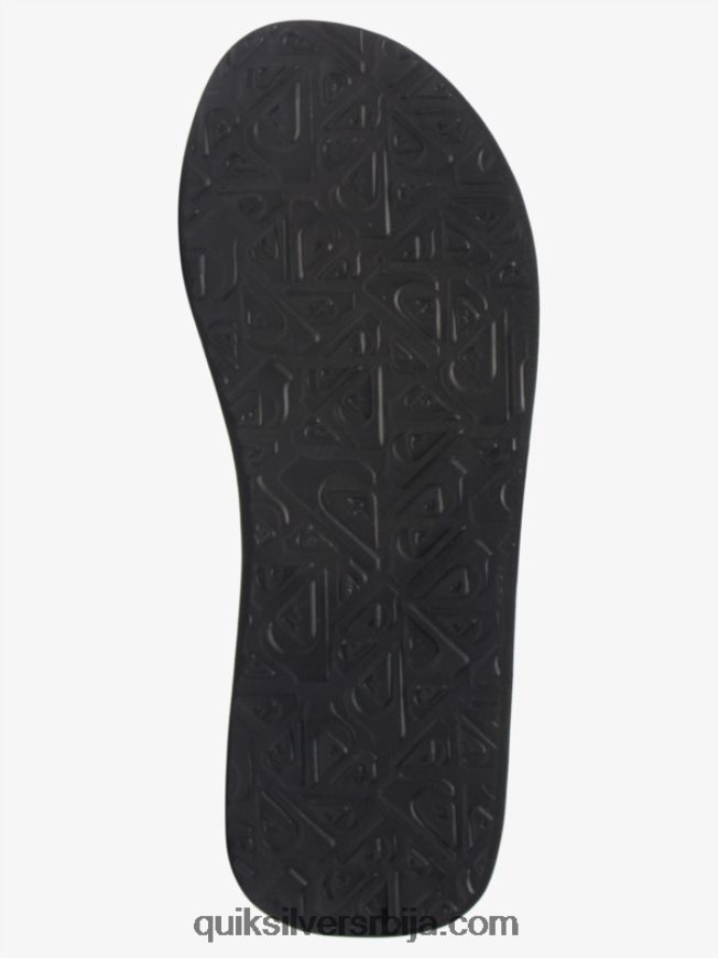 мушкарци Quiksilver молокаи опуштене сандале сиво/бело Z824VN494