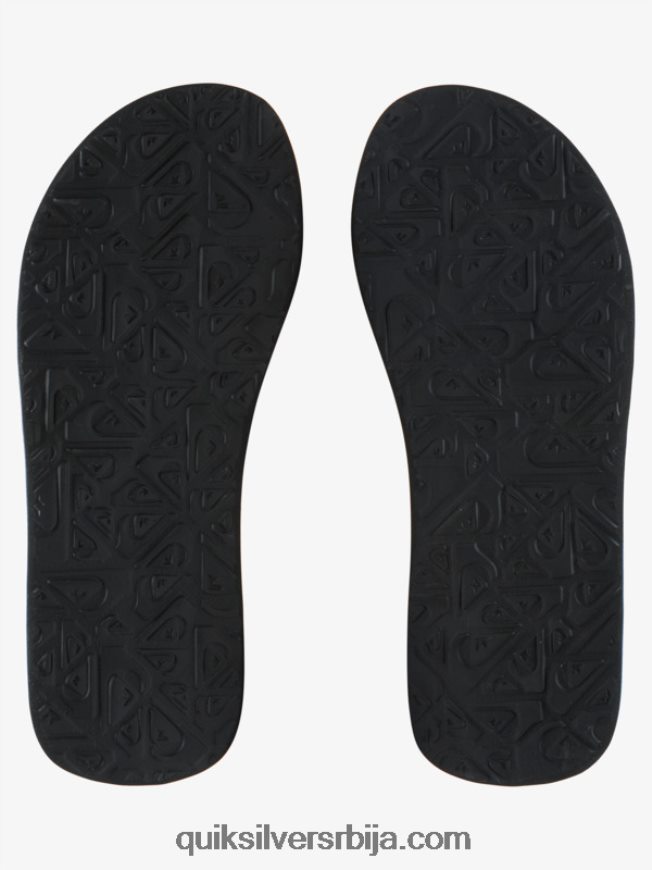 мушкарци Quiksilver молокаи опуштене сандале црна/плава/роза Z824VN501