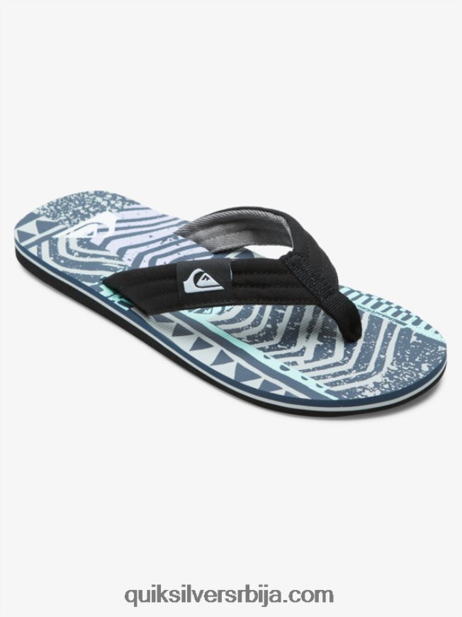 мушкарци Quiksilver молокаи опуштене сандале плава/сива Z824VN504