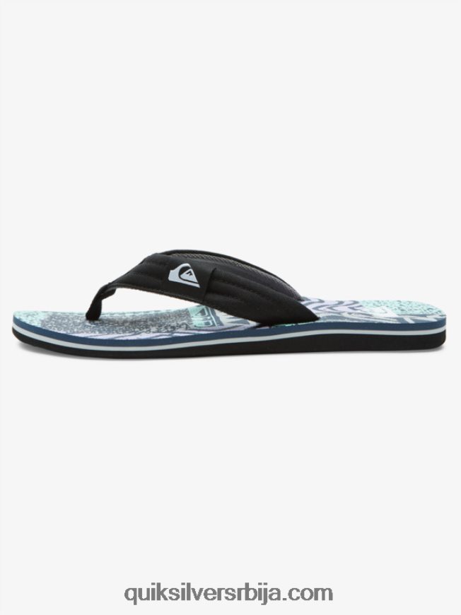 мушкарци Quiksilver молокаи опуштене сандале плава/сива Z824VN504