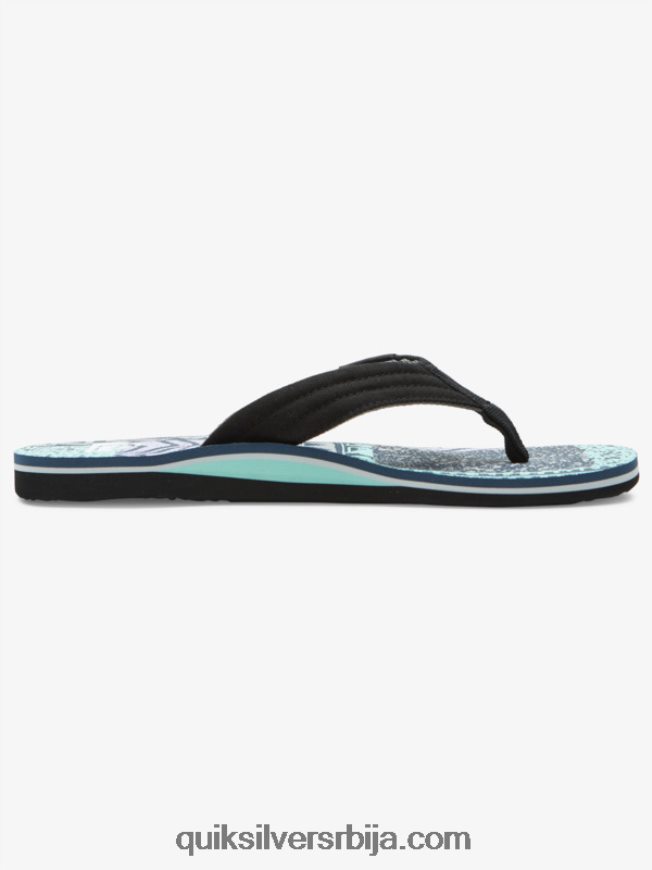 мушкарци Quiksilver молокаи опуштене сандале плава/сива Z824VN504