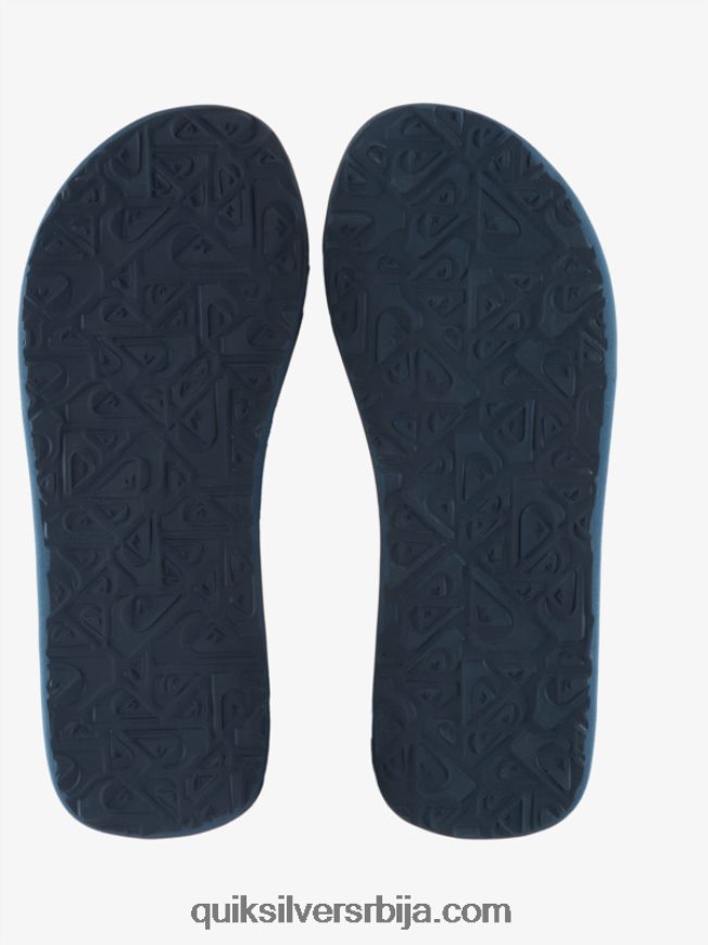 мушкарци Quiksilver молокаи опуштене сандале плаво зелене Z824VN505