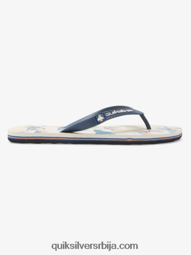 мушкарци Quiksilver молокаи арт јапанке црно/бело/плаво Z824VN515