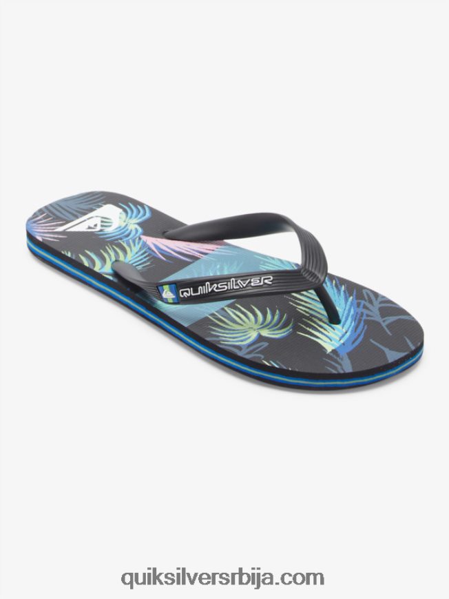 мушкарци Quiksilver молокаи арт јапанке црно/плаво Z824VN517