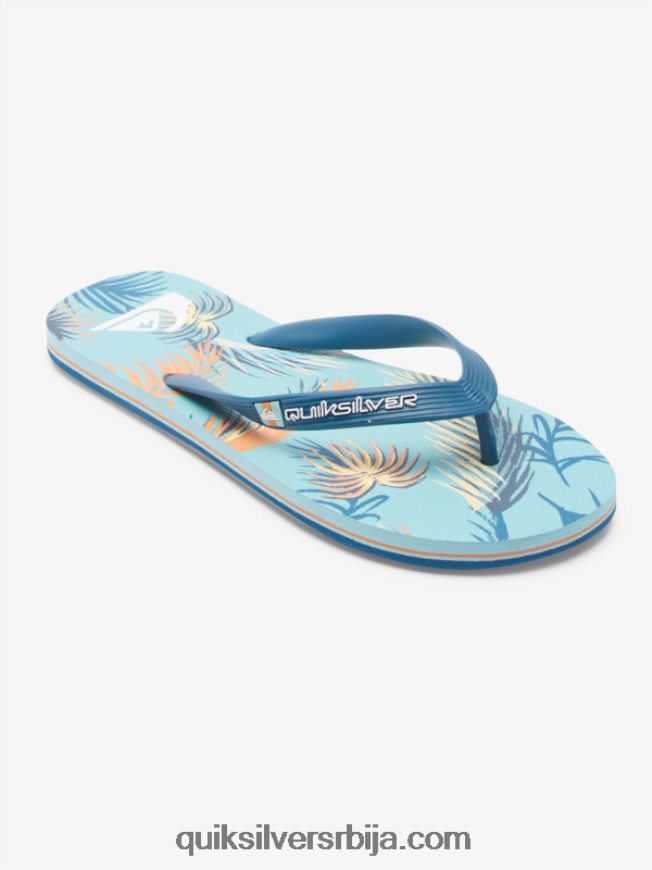 мушкарци Quiksilver молокаи арт јапанке плава/црна/жута Z824VN519
