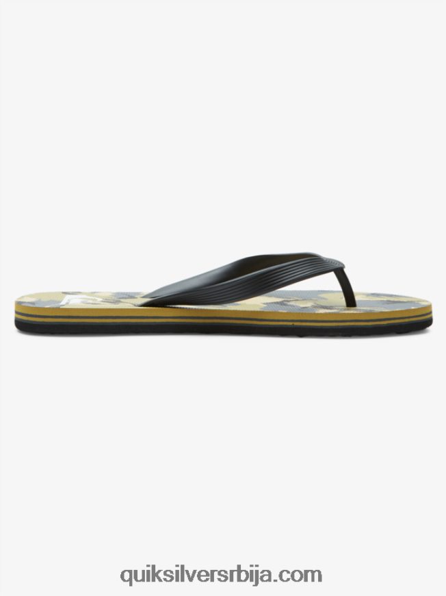 мушкарци Quiksilver молокаи арт јапанке црна/сива/браон Z824VN522