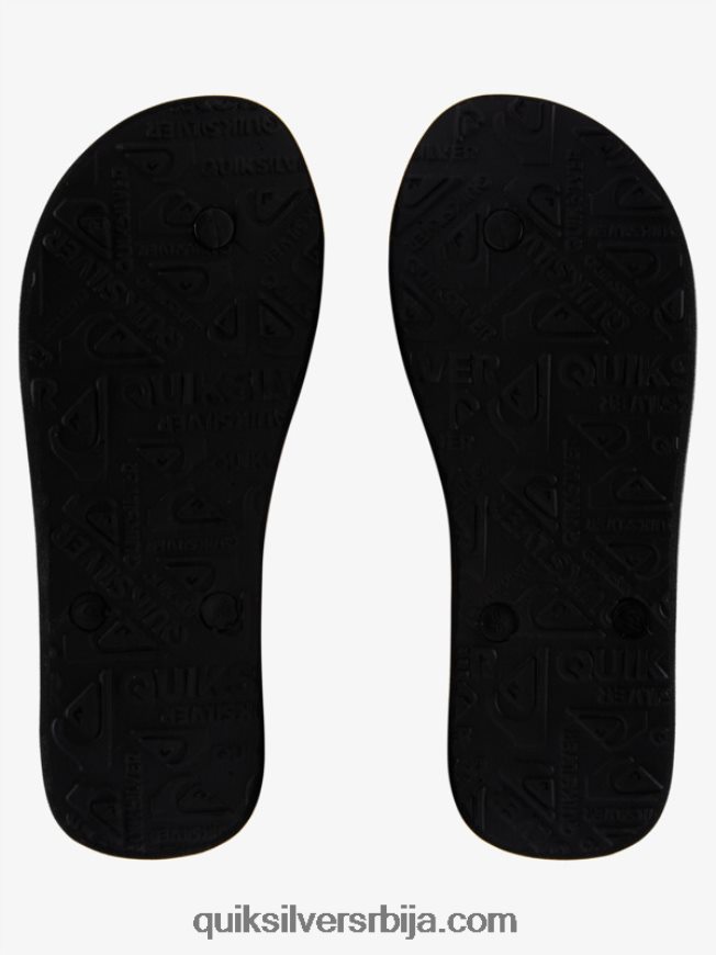 мушкарци Quiksilver молокаи арт јапанке црно бели Z824VN525