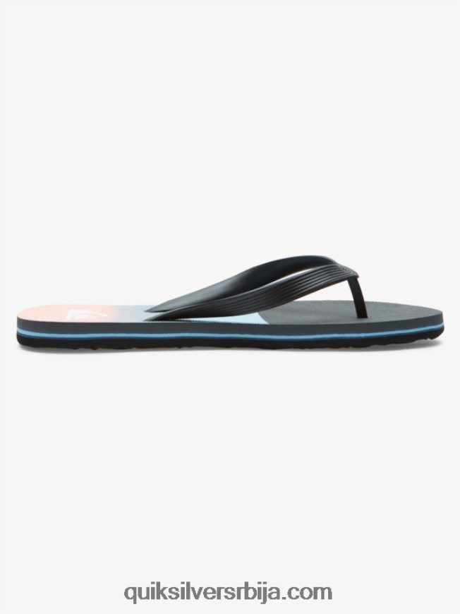 мушкарци Quiksilver Молокаи панел јапанке плава/наранџаста Z824VN571