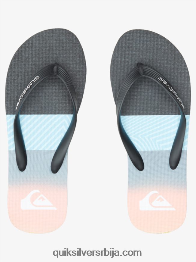 мушкарци Quiksilver Молокаи панел јапанке плава/наранџаста Z824VN571