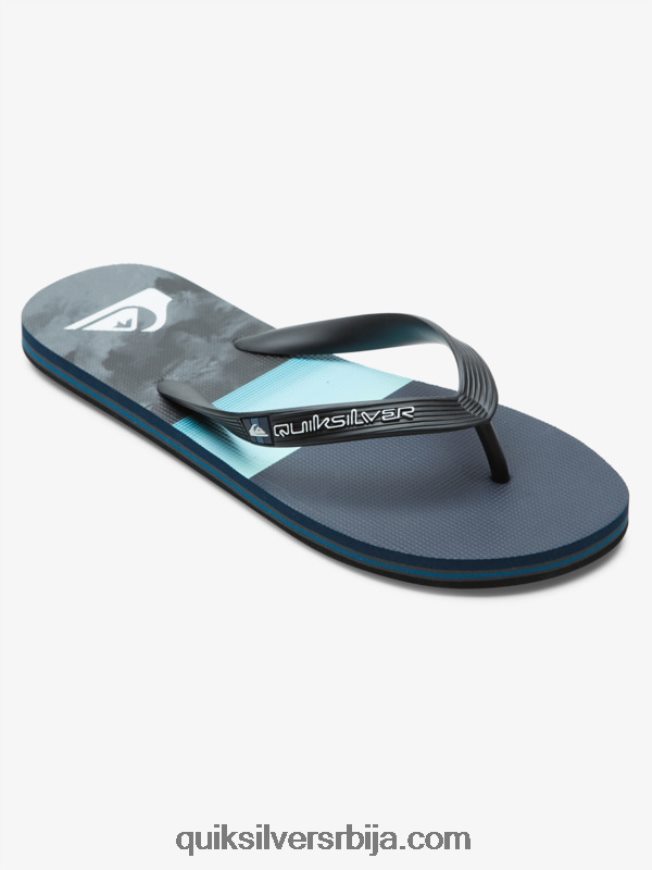 мушкарци Quiksilver Молокаи панел јапанке плава/сива Z824VN573