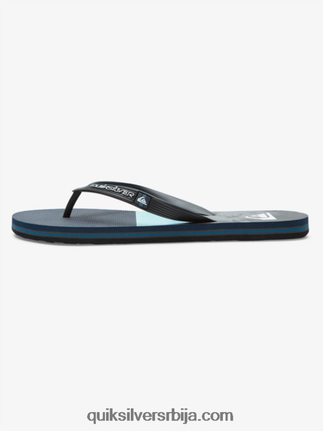 мушкарци Quiksilver Молокаи панел јапанке плава/сива Z824VN573