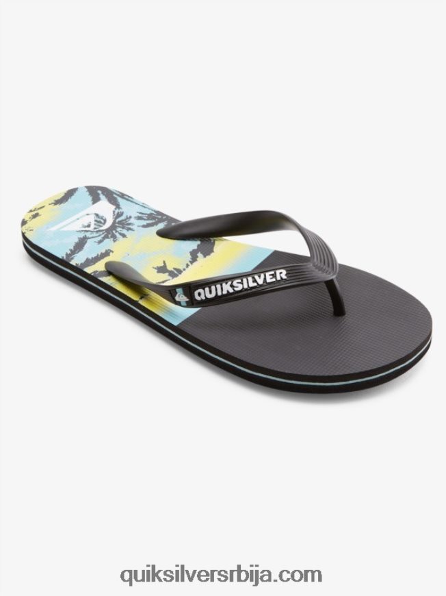 мушкарци Quiksilver Молокаи панел јапанке црн Z824VN574