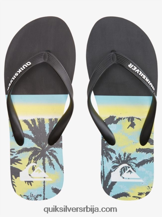 мушкарци Quiksilver Молокаи панел јапанке црн Z824VN574