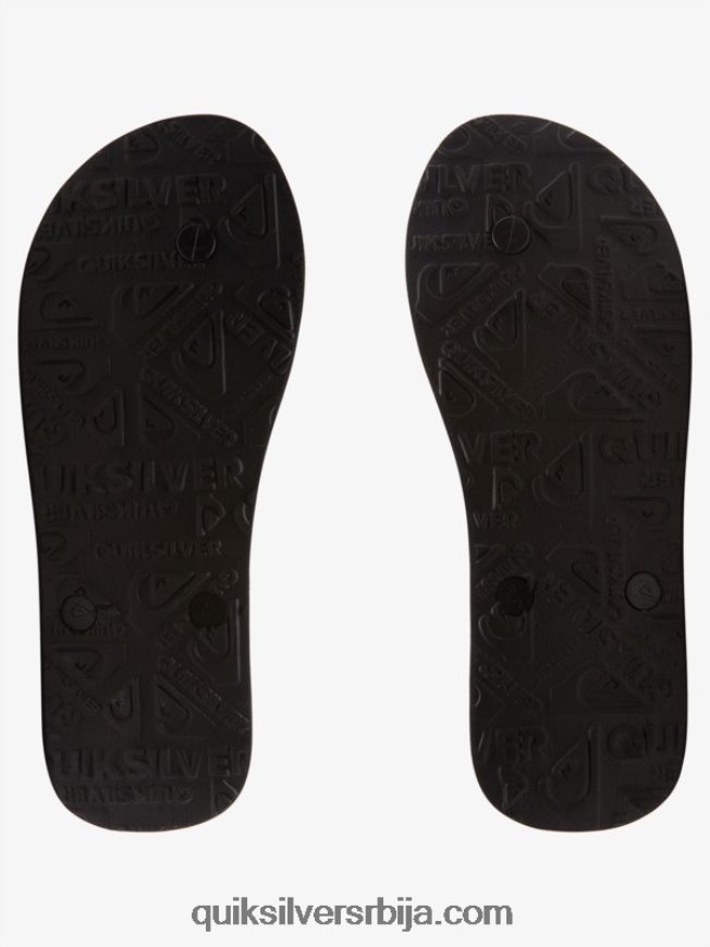 мушкарци Quiksilver Молокаи панел јапанке црн Z824VN574