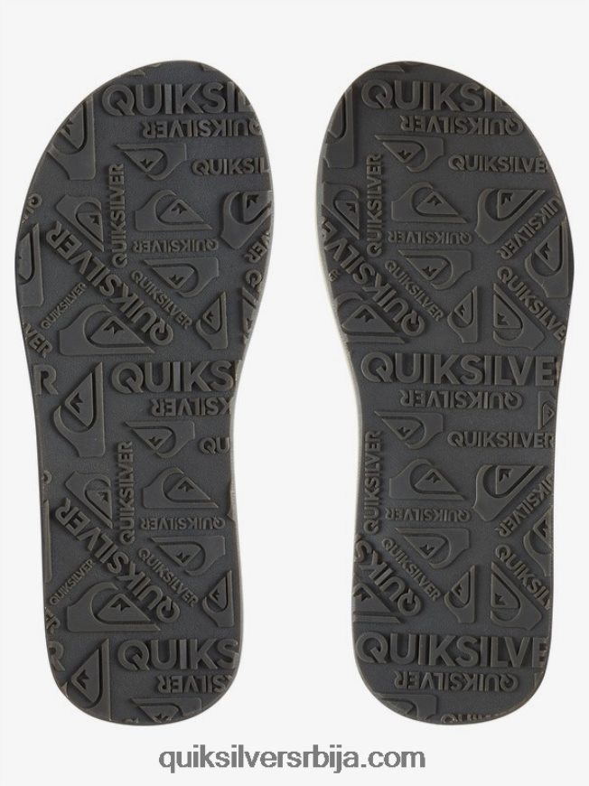 мушкарци Quiksilver царвер сандале од нубука демитассе - чврст Z824VN919