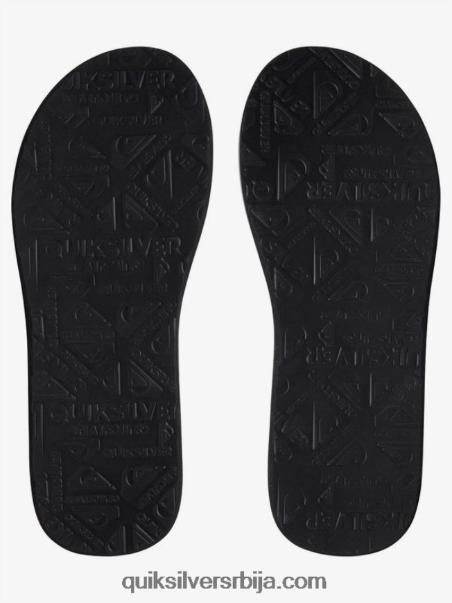 мушкарци Quiksilver царвер скуисх сандале црно/сиво Z824VN936