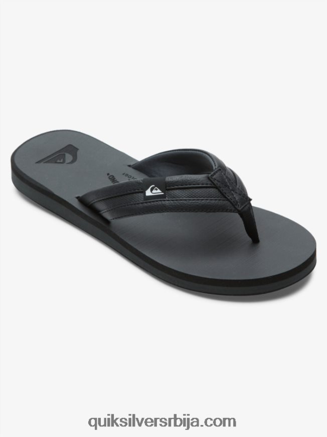 мушкарци Quiksilver царвер скуисх сандале црн Z824VN938