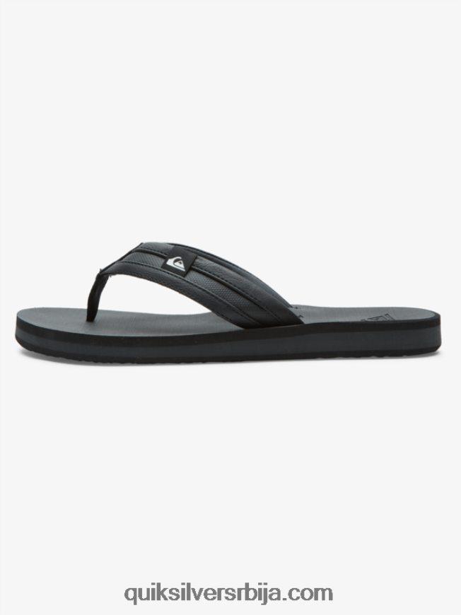 мушкарци Quiksilver царвер скуисх сандале црн Z824VN938