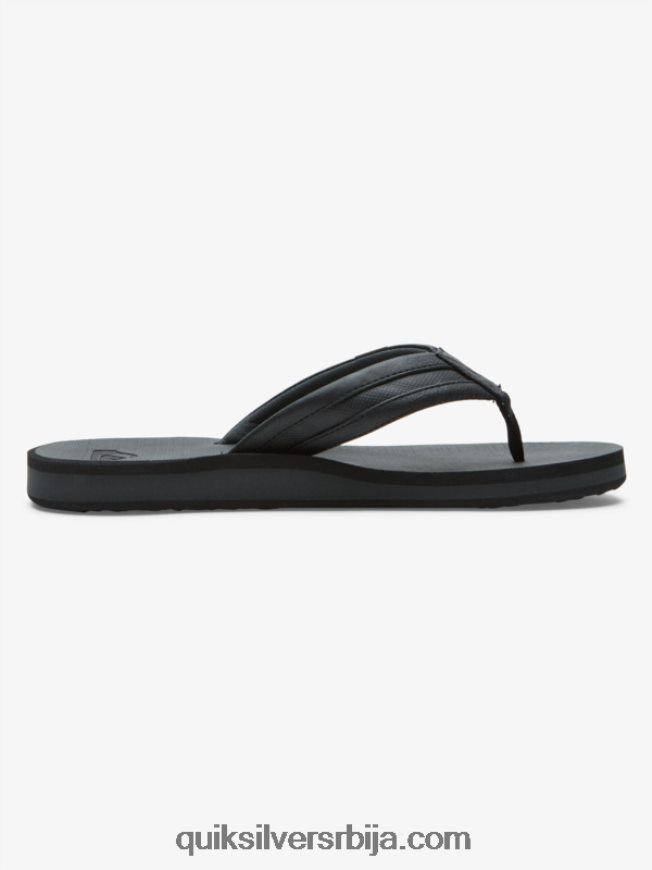 мушкарци Quiksilver царвер скуисх сандале црн Z824VN938