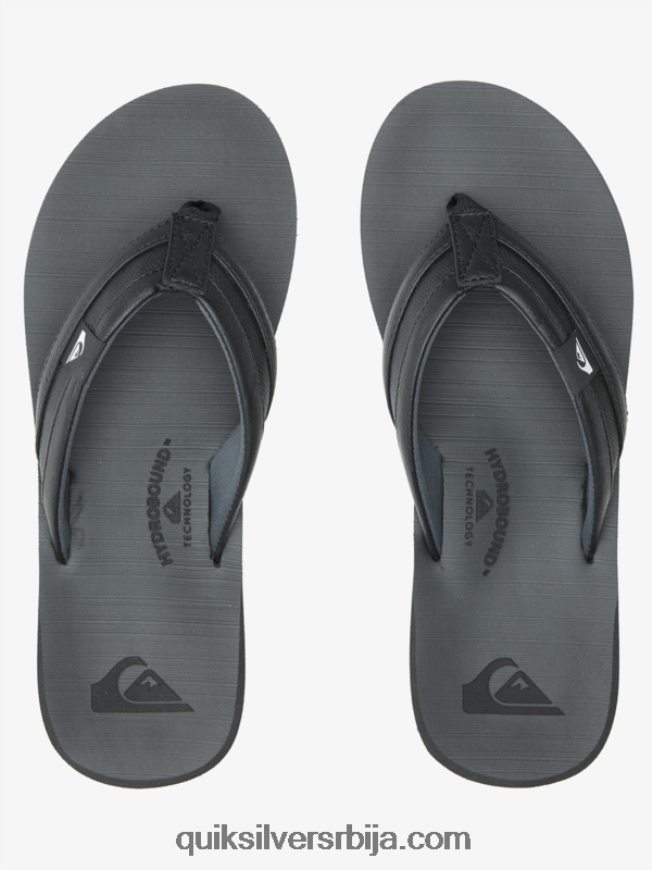 мушкарци Quiksilver царвер скуисх сандале црн Z824VN938