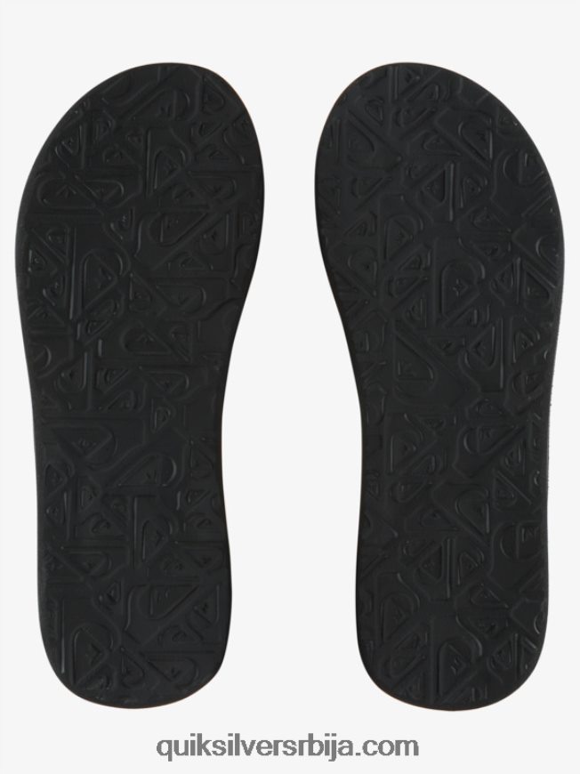 мушкарци Quiksilver царвер скуисх сандале црн Z824VN938