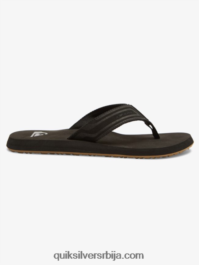мушкарци Quiksilver сандале са језгром мајмунског кључа црн Z824VN971