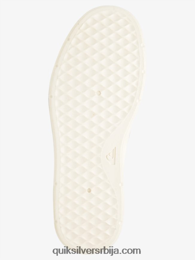 мушкарци Quiksilver харбор Вхарф слип-он ципеле црно бели Z824VN1290