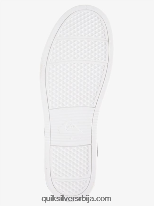 мушкарци Quiksilver лучке издубљене ципеле црно бели Z824VN1884