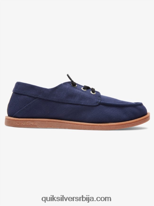 мушкарци Quiksilver лучке издубљене ципеле плава/браон Z824VN1885