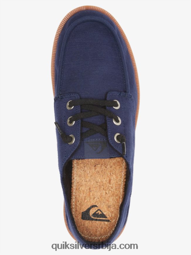 мушкарци Quiksilver лучке издубљене ципеле плава/браон Z824VN1885